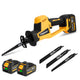 YOFIDRA 15mm Brushless Cordless Reciprocating Saw - Compatible with Makita 18V Battery