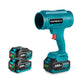 Soplador y secador de mano YOFIDRA Turbo Jet de 18 V: compatible con baterías Makita de 18 V