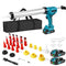 YOFIDRA 21V Cordless Caulking Gun, 600kg High-Thrust Sealant Gun with 7-Speed Control, Cruise Control & 31-Piece Nozzle Kit