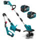 YOFIDRA Cordless Brushless Garden Tiller – Fits Makita 18V Batteries