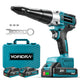 YOFIDRA Remachadora Inalámbrica Sin Escobillas de 3.2-4.8mm con Alta Fuerza de Tracción para Batería Makita de 18V