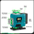 YOFIDRA 4D Green Laser Level: 16-Line, APP Remote, Multi-Angle Measurement