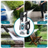 YOFIDRA 220V AC 1200W High-Pressure Car Washer 501L Set with Hoses, Foam Bottle & Accessories