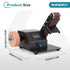YOFIDRA Mini Belt Sander, 7-Speed Precision Grinder & Knife Sharpener, Adjustable 0–90° Arm