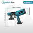 YOFIDRA 1000ML HVLP Electric Paint Sprayer - Compatible with Makita 18V Battery
