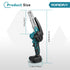 YOFIDRA 6" Cordless Mini Chainsaw Kit – Extra Chain Included, Smart Temperature Control, LED Power Display