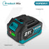 YOFIDRA 388VF/928VF High-Capacity Rechargeable Li-ion Battery