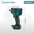 YOFIDRA 1/2" 600N·m Brushless Impact Wrench (Hollow Shaft) – Compatible with Makita 18V Battery
