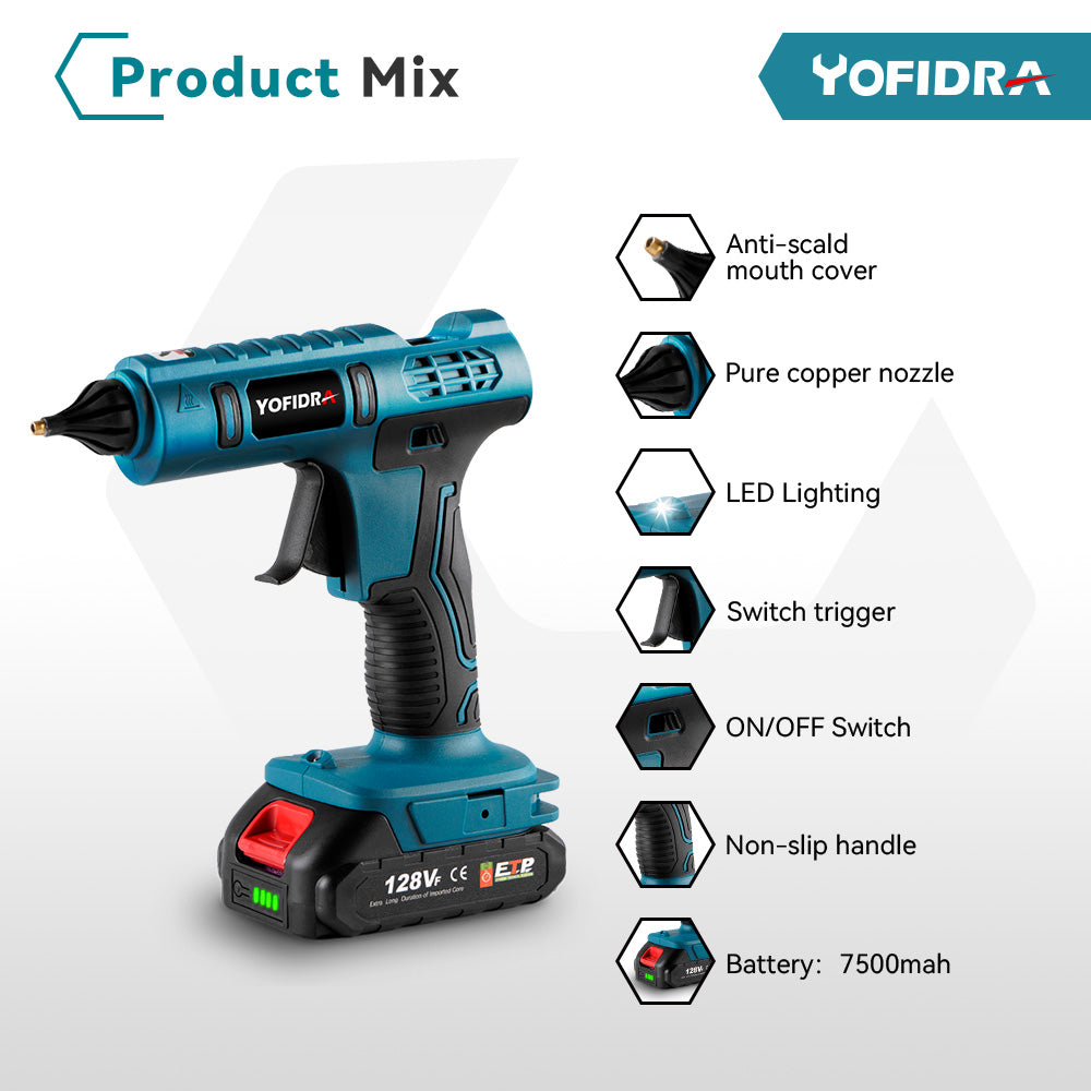 Colony Group - Hot Air Gun - Draadloze Heat Gun - Industriële Thuis Colony Group - Hot Air Gun - Draadloze Heat Gun - Industriële Thuis