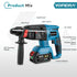 YOFIDRA 26mm Brushless Multifunctional Electric Hammer Drill - Compatible with Makita 18V Batteries