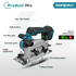 YOFIDRA Kit de 3 Herramientas Inalámbricas Brushless de 18V con Taladro, Sierra Circular y Sierra Sable