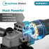 YOFIDRA 125mm 3-Speed Brushless Angle Grinder Kit - Compatible with Makita 18V Battery