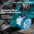 YOFIDRA 180mm Brushless Electric Circular Saw - Compatible with Makita 18V Batteries