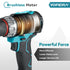 YOFIDRA 13mm Brushless Impact Drill Driver | Anti-Kickback, 2-Speed - Compatible with Makita 18V Battery