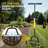 YOFIDRA 15-Spike Lawn Aerator Manual Soil Cultivator Tool