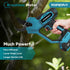 YOFIDRA 45mm Brushless Adaptive Pruning Shears with Color Digital Display - Compatible with Makita 18V Battery