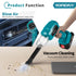 Mini soplador de vacío de doble propósito YOFIDRA: compatible con baterías Makita de 18 V