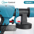 YOFIDRA 1000ML HVLP Cordless Paint Sprayer - Auto, Furniture & Steel Coating Edition, Compatible with Makita 18V Batteries