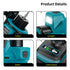 YOFIDRA 3.15~6.35mm Brushless Cordless Hole Cutter - Compatible with Makita 18V Batteries