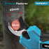 YOFIDRA 45mm Brushless Adaptive Pruning Shears with Color Digital Display - Compatible with Makita 18V Battery