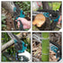 YOFIDRA 6" & 8" Cordless Brushless Chainsaw Kit Compatible with Makita 18V Battery