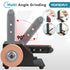 YOFIDRA Mini Belt Sander, 7-Speed Precision Grinder & Knife Sharpener, Adjustable 0–90° Arm