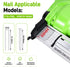 Clavadora inalámbrica 2 en 1 sin escobillas YOFIDRA (F30/422J) con juego de clavos y grapas - Compatible con batería Makita de 18 V