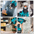 YOFIDRA 50-550℃ Temperature-Controlled Cordless Heat Gun with LED Display - Compatible with Makita 18V Batteries