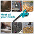 YOFIDRA 6-Speed Brushless Leaf Blower - Compatible with Makita 18V Batteries