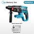 125-mm-Akku-Winkelschleifer mit bürstenlosem Motor & 26-mm-Multifunktions-Bohrhammer – Kompatibel mit Makita 18-V-Akkus