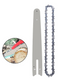 YOFIDRA 8 Inch Chainsaw Chain & Guide Set - Logging & Pruning
