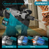 YOFIDRA Brushless Demolition Hammer with 17×280 Chisels, Anti-Vibration, Compatible with Makita 18V Battery