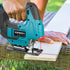 YOFIDRA Brushless Cordless Jigsaw with Infrared Laser, Variable Speed, Quick-Release Rod - Compatible with Makita 18-21V Battery