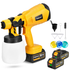 YOFIDRA 1000ML HVLP Electric Paint Sprayer - Compatible with Makita 18V Battery