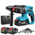 YOFIDRA 26mm Brushless Multifunctional Electric Hammer Drill - Compatible with Makita 18V Batteries