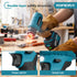 YOFIDRA Cordless Digital Heat Gun, 60–540°C Variable Temperature, 5-Speed Airflow & LCD Display with 3 Nozzles