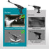 YOFIDRA 18Bar Brushless High Pressure Water Gun for Car and Garden Cleaning - Compatible with Makita 18V Batteries