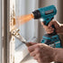YOFIDRA Cordless Digital Heat Gun, 60–540°C Variable Temperature, 5-Speed Airflow & LCD Display with 3 Nozzles