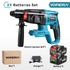 Taladro percutor eléctrico multifuncional sin escobillas YOFIDRA de 26 mm - Compatible con baterías Makita de 18 V