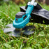 YOFIDRA 9" Cordless Brushless Grass Trimmer & Cutter Kit – LED Display, Emergency Stop, Telescopic Folding Shaft