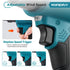 Soplador y aspirador inalámbrico sin escobillas 2 en 1 YOFIDRA | 3 velocidades | Para batería Makita de 18 V