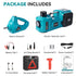 YOFIDRA 12V 5-Ton Digital Hydraulic Jack Kit with Tire Inflator & Impact Wrench, 480N·m