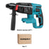 Taladro percutor eléctrico multifuncional sin escobillas YOFIDRA de 26 mm - Compatible con baterías Makita de 18 V