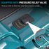 YOFIDRA 12V 5-Ton Digital Hydraulic Jack Kit with Tire Inflator & Impact Wrench, 480N·m