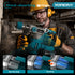 YOFIDRA 26mm Brushless Rotary Hammer 2 Modes SDS Square Chuck, Infinite Speed & Forward/Reverse, High Bright LED, Body Shock Absorption - Compatible with Makita 18V Battery