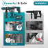 YOFIDRA 26mm Brushless Rotary Hammer 2 Modes SDS Square Chuck, Infinite Speed & Forward/Reverse, High Bright LED, Body Shock Absorption - Compatible with Makita 18V Battery