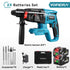 Taladro percutor eléctrico multifuncional sin escobillas YOFIDRA de 26 mm - Compatible con baterías Makita de 18 V