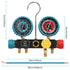 YOFIDRA HVAC Refrigerant Manifold Gauge Set for Automotive, Home & Commercial AC Systems