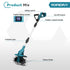 YOFIDRA Cordless Brushless Garden Tiller – Fits Makita 18V Batteries