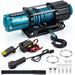 YOFIDRA 12V 4500LBS Electric Winch with Wireless Remote for Off-Road Recovery